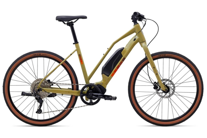 a close up of a bicycle